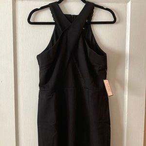 Adelyn Rae Black Cocktail Dress